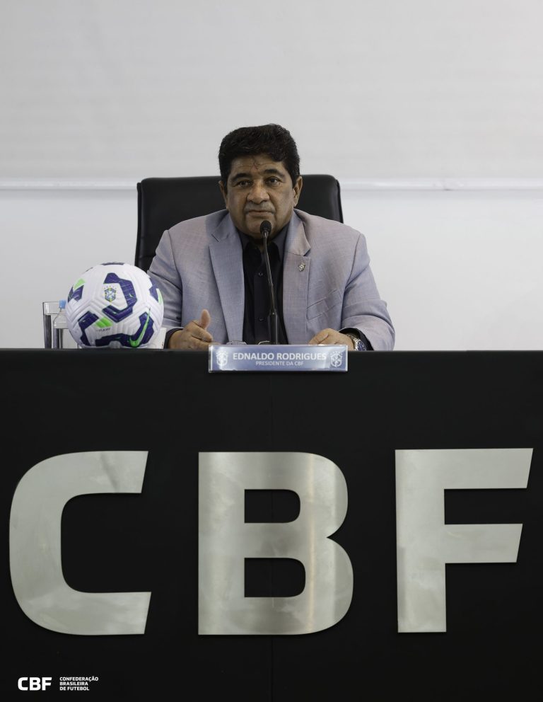Ednaldo Rodrigues deixou a presidência da CBF (Foto: Rafael Ribeiro/CBF)