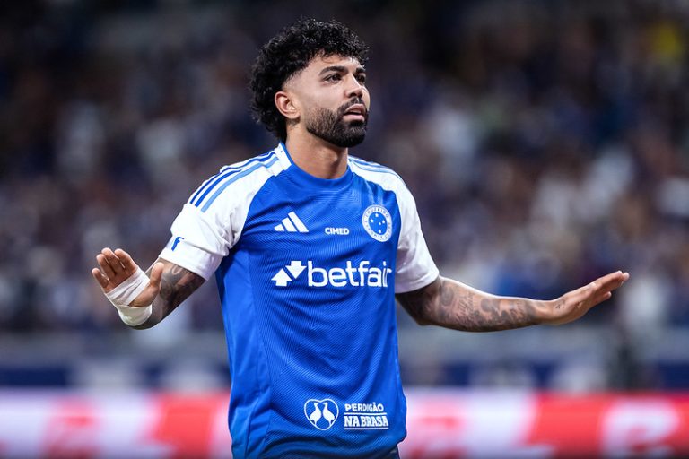 Gabigol, jogador do Cruzeiro. Foto: Gustavo Aleixo/Cruzeiro.