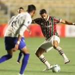 Renato Augusto, do Fluminense, em partida contra o GV San José. Foto: Marcelo Gonçalves/FFC.