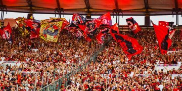 Torcida do Flamengo no Maracanã. Foto: @tbarros89 / Maracanã.