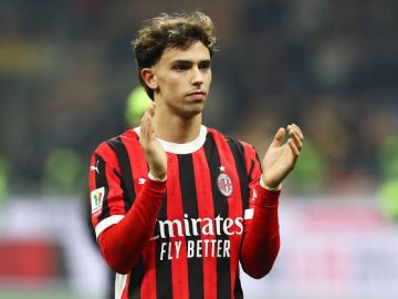 João Félix, do Chelsea e que atua pelo Milan, está na mira do Flamengo (Foto: Marco Luzzani/Getty Images)