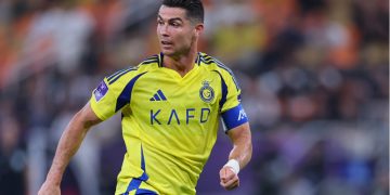 Cristiano Ronaldo, atacante do Al-Nassr, foi mencionado por Boto, diretor do Flamengo. Foto: IMAGO.