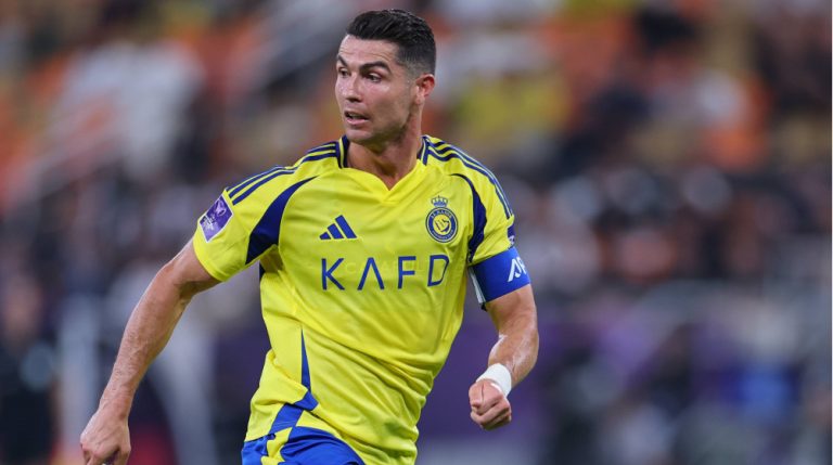 Cristiano Ronaldo, atacante do Al-Nassr, foi mencionado por Boto, diretor do Flamengo. Foto: IMAGO.