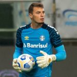 Gabriel Grando, goleiro do Grêmio, interessa ao Palmeiras. Foto: IMAGO.