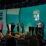 Sorteio da fase de grupos da Copa do Mundo de Clubes. Foto: Getty Images.