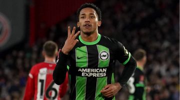 João Pedro, do Brighton. Foto: IMAGO.