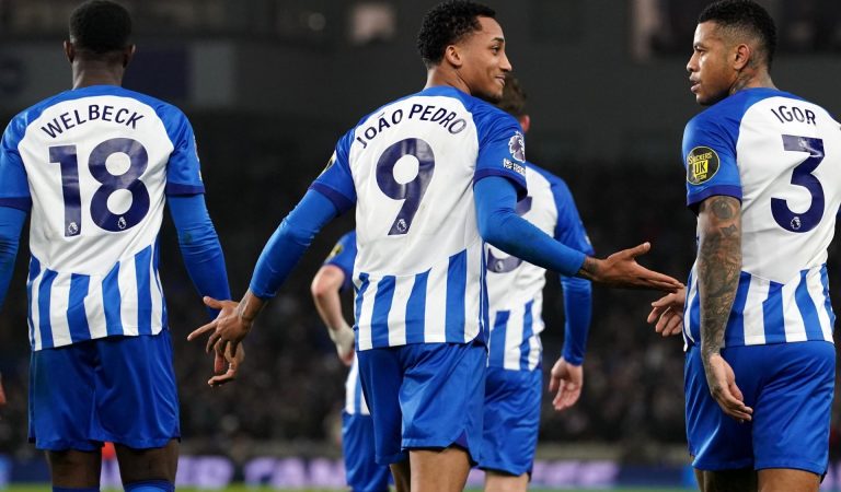 João Pedro, destaque do Brighton, promove disputa entre clubes ingleses João Pedro, destaque do Brighton, promove disputa entre clubes ingleses