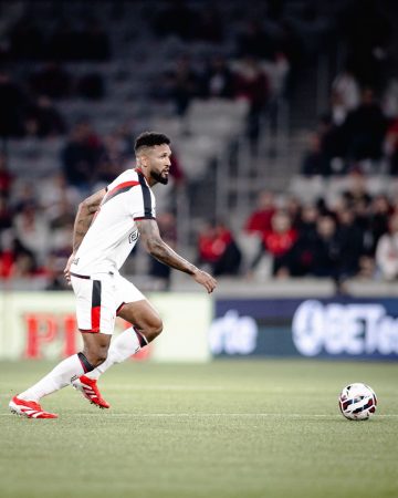Wallace, do Dragão, em seu retorno aos campos (Foto: Divulgação/Atlético-GO)