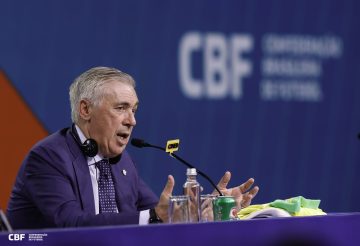 Ancelotti fará sua estreia pelo Brasil em jogo dessa quinta | Foto: @rafaelribeirorio l CBF