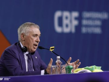 Ancelotti fará sua estreia pelo Brasil em jogo dessa quinta | Foto: @rafaelribeirorio l CBF
