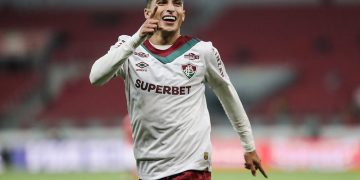 Kevin Serna, jogador do Fluminense. Foto: Lucas Merçon/FFC.
