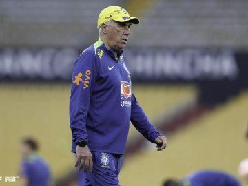 Ancelotti fará sua estreia no comando da Seleção no jogo dessa quinta | Foto: @rafaelribeirorio I CBF