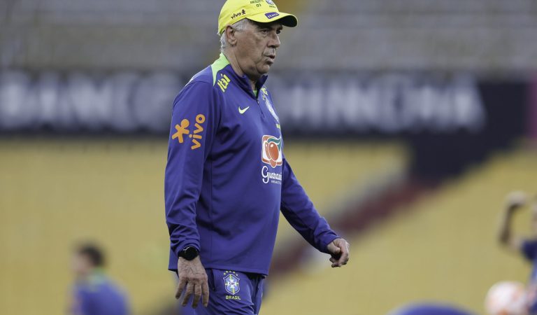 Na estreia de Ancelotti, Brasil visita Equador pelas Eliminatórias