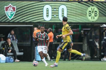 Jhon Arias, eleito o melhor em campo no confronto. Foto: Lucas Merçon/FFC.