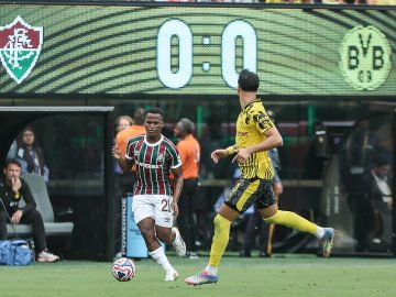 Jhon Arias, eleito o melhor em campo no confronto. Foto: Lucas Merçon/FFC.