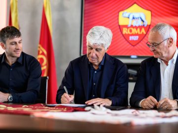 Gasperini assinou contrato até junho de 2028 | Foto: Reprodução Redes Sociais - Roma