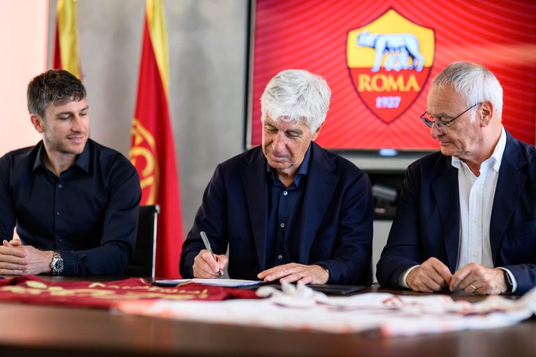 Gasperini assinou contrato até junho de 2028 | Foto: Reprodução Redes Sociais - Roma