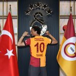 Leroy Sané, novo jogador do Galatasaray, da Turquia. Foto: X/GalatasaraySK.