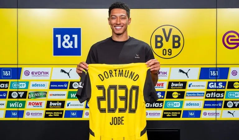 Borussia anuncia Jobe Bellingham, irmão de estrela do Real Madrid Borussia anuncia Jobe Bellingham, irmão de estrela do Real Madrid