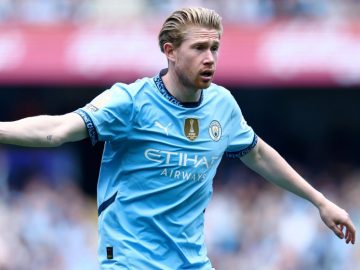Kevin De Bruyne, que vai defender o Napoli na próxima temporada. Foto: IMAGO.