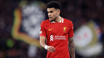 Luis Díaz, jogador do Liverpool. Foto: IMAGO.