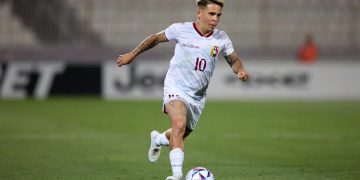 Soteldo se lesionou durante partida da Venezuela | Foto: IMAGO - Domenic Aquilina