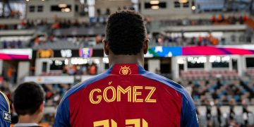 Antes de ir para o futebol francês, Gómez teve uma passagem pela MLS | Foto: Divulgação - Real Salt Lake