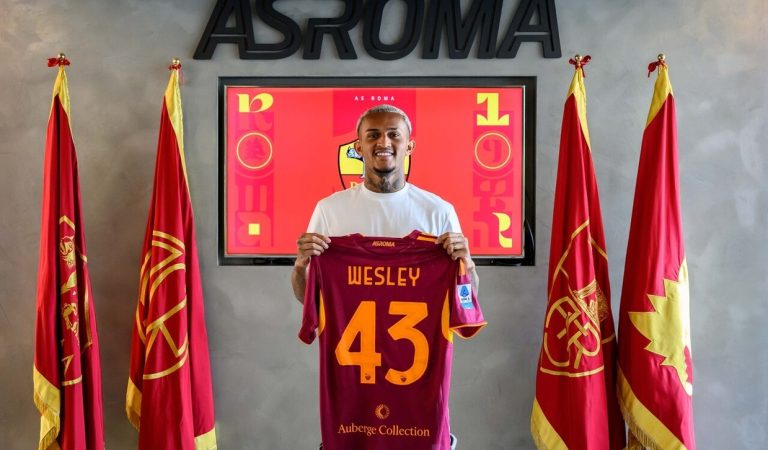 Roma anuncia Wesley e reforça a lateral com ex-Flamengo