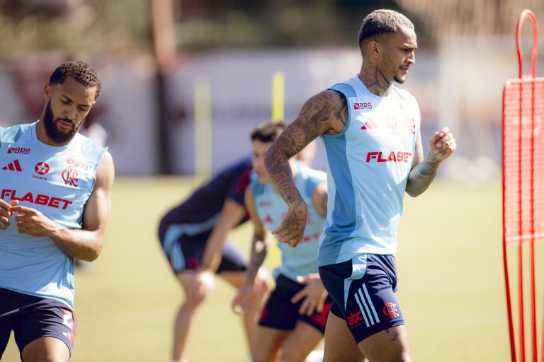 Wesley tem contrato até final de 2028 com o Flamengo | Foto: Adriano Fontes - Flamengo