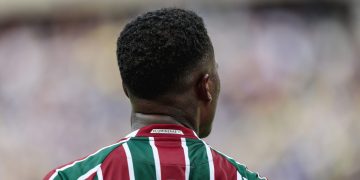 Jhon Arias atuando pelo Fluminense FOTO: LUCAS MERÇON / FLUMINENSE F.C.