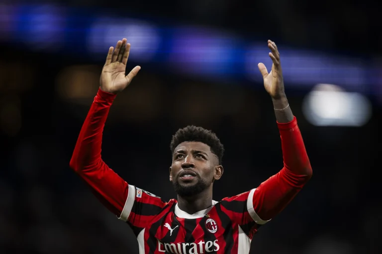 Emerson durante partida do Milan | Foto: Nicolò Campo | LightRocket - Getty Images