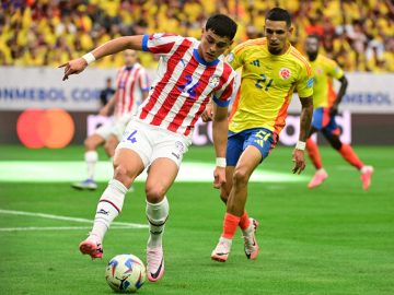 Ramón Sosa durante jogo da seleção paraguaia | Foto: Logan Riely - Getty Images