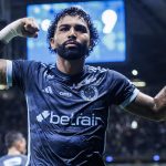 Gabigol durante comemoração de gol pelo Cruzeiro | Foto: Gustavo Aleixo - Cruzeiro