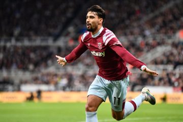 Lucas Paquetá em ação pelo West Ham