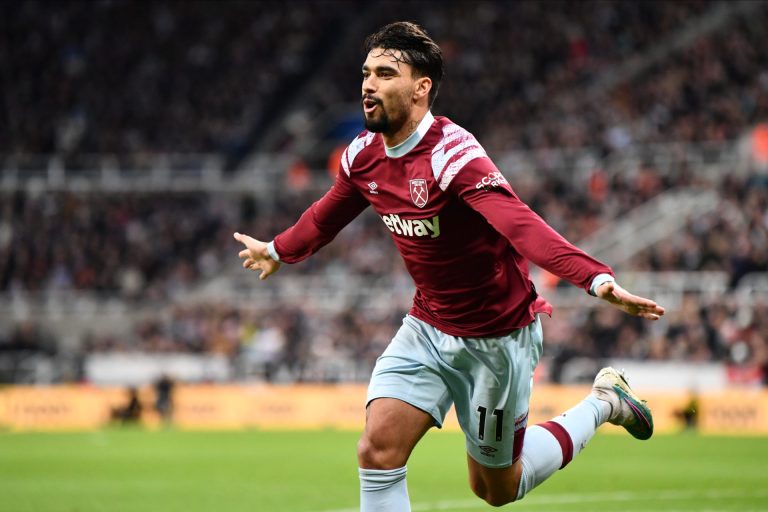 Lucas Paquetá em ação pelo West Ham