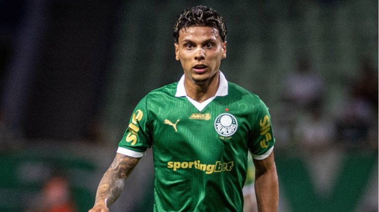 Richard Ríos, jogador do Palmeiras. Foto: IMAGO.