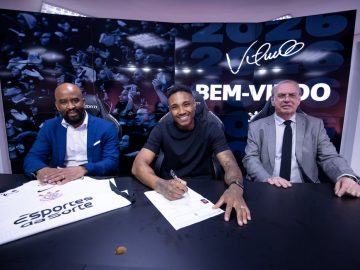 Vitinho assinou contrato até dezembro de 2026 | Foto: Rodrigo Coca - Corinthians