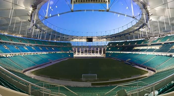 Fonte nova, palco da partida entre Bahia x Fluminense