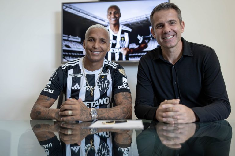 Deyverson atuou cerca de sete meses pelo Galo | Foto: Pedro Souza - Atlético