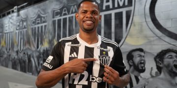 Júnior Santos foi um dos reforços do Galo para essa temporada | Foto: Daniela Veiga - Atlético