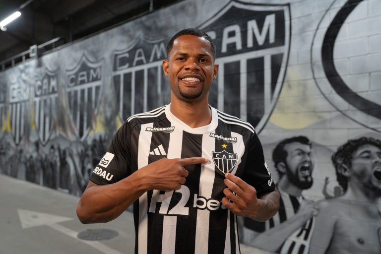 Júnior Santos foi um dos reforços do Galo para essa temporada | Foto: Daniela Veiga - Atlético