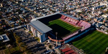 Estádio La Fortaleza, palco do jogo entre Lanú x Fluminense.