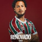 Guga após renovar seu contrato.