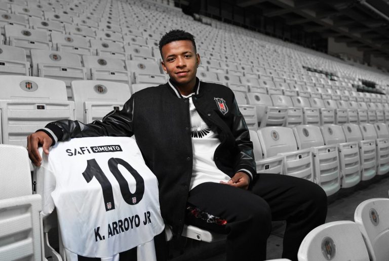 Arroyo assinou contrato até 2029 com Cruzeiro | Foto: Divulgação - Besiktas
