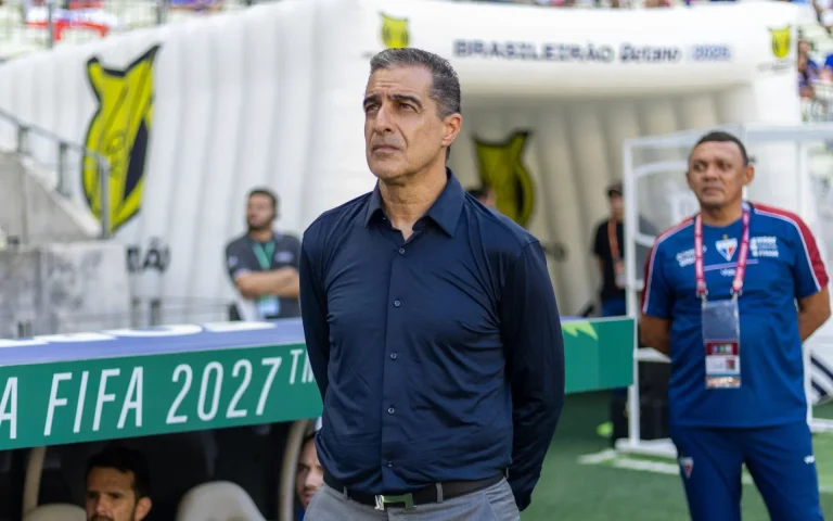 Paiva comandou o Fortaleza por apenas dez jogos | Foto: Baggio Rodrigues - AGIF