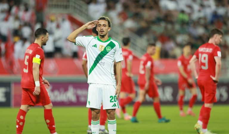 Matheus Gonçalves marca primeiro gol com a camisa do Al-Ahli