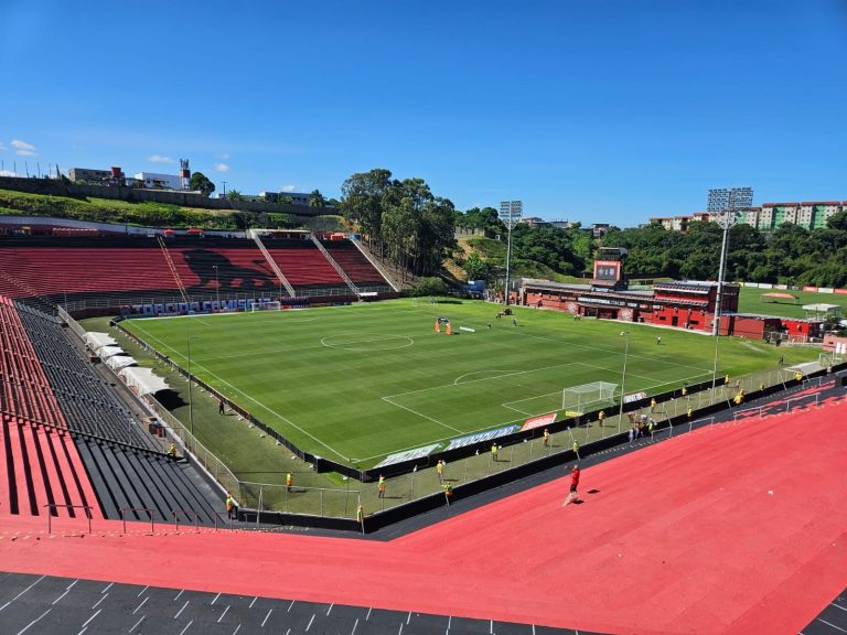 Barradão, palco do jogo entre Fluminense x Vitória.