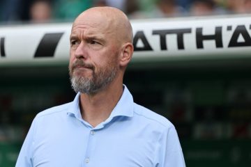 ten Hag ficou apenas noventa e cinco dias no cargo de treinador da equipe | Foto: Christof Koepsel - Getty Images