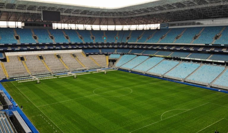Arena do Grêmio vai receber responsável pelo gramado do Manchester City Arena do Grêmio vai receber responsável pelo gramado do Manchester City