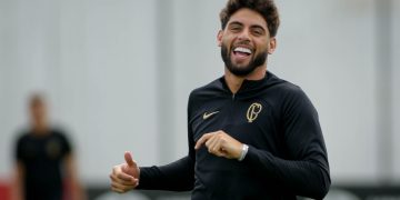 Yuri Alberto retornou aos treinos depois de passar por uma cirurgia de hérnia | Foto: Rodrigo Coca - Agência Corinthians